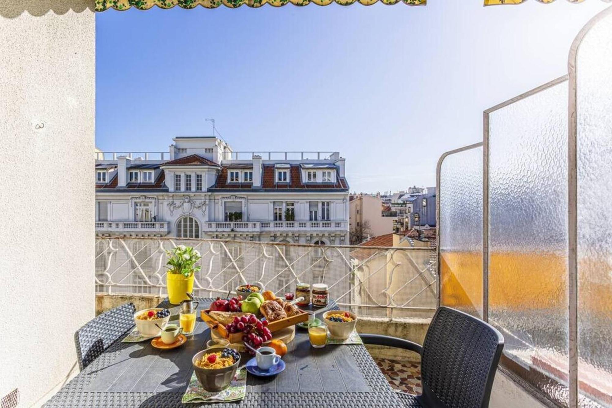 Fleurs 22 - City Center - Modern W Terrace Nice Exterior foto
