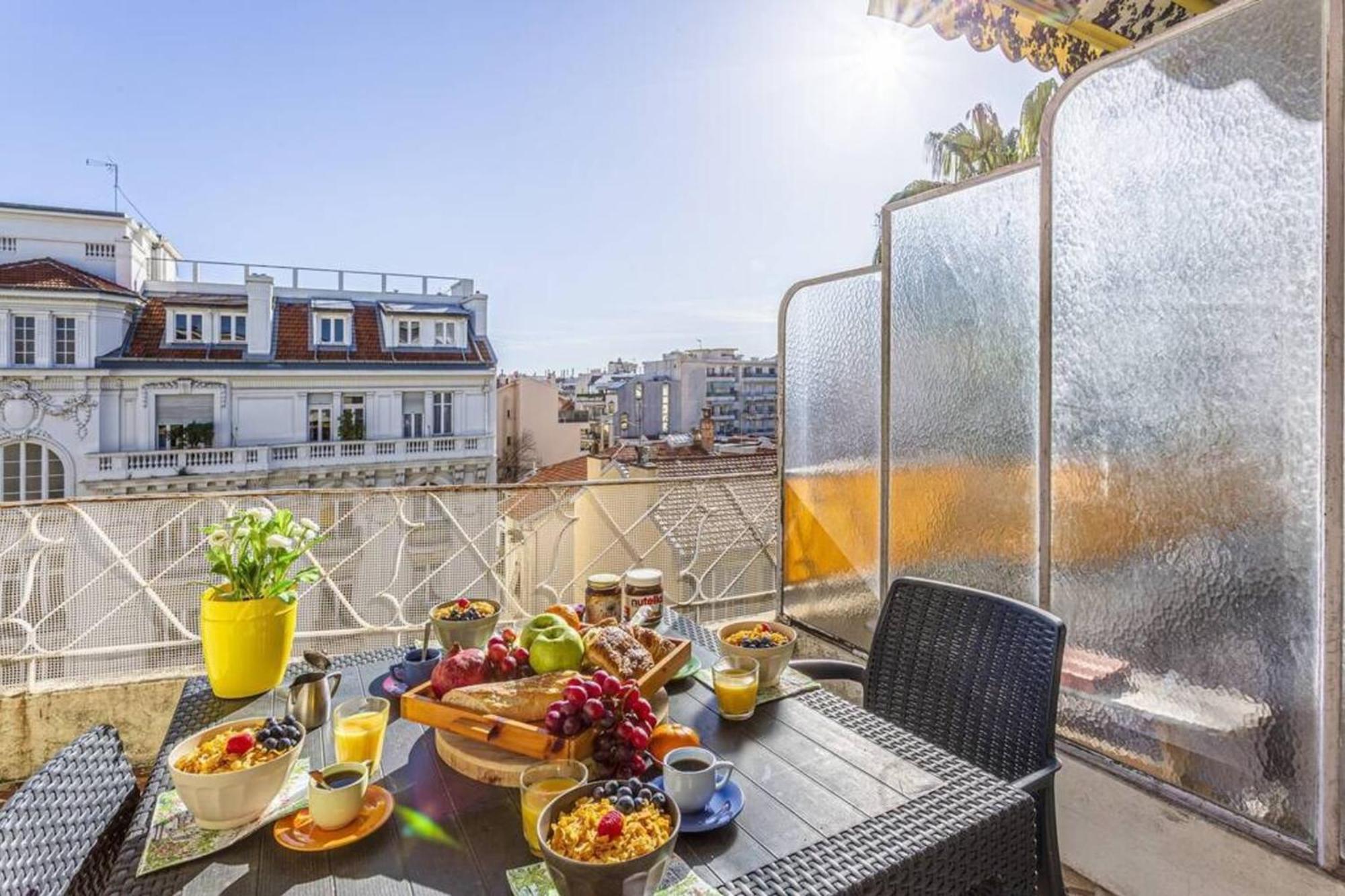 Fleurs 22 - City Center - Modern W Terrace Nice Exterior foto