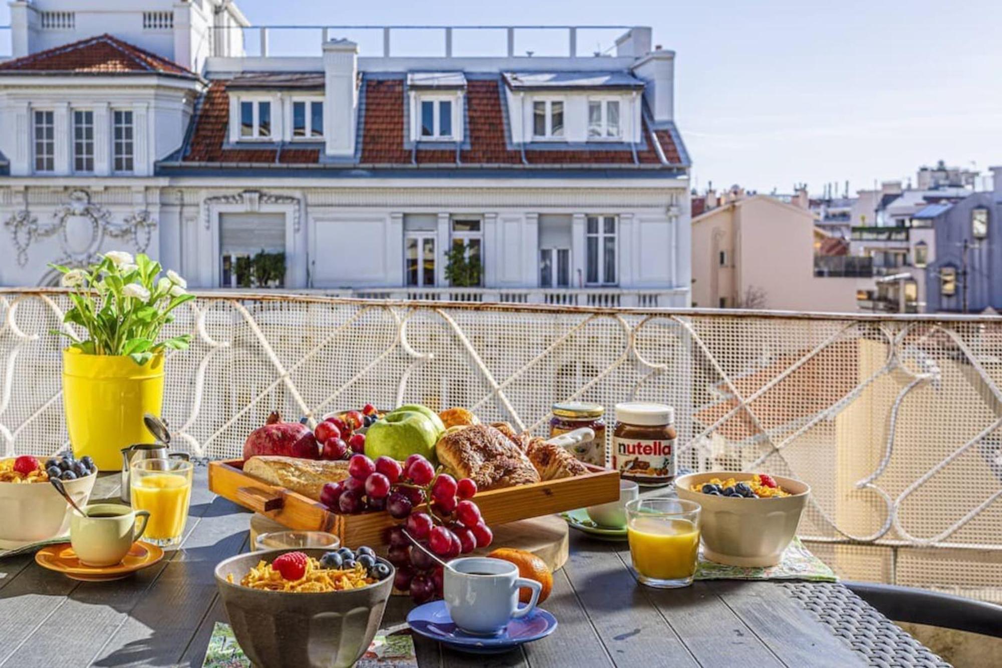 Fleurs 22 - City Center - Modern W Terrace Nice Exterior foto